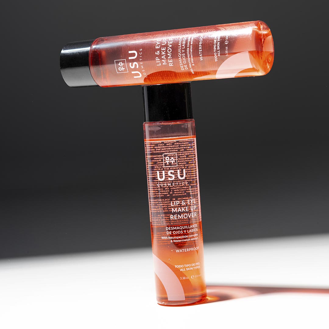 Desmaquillante de ojos y labios coreano en rutina de noche, cuidado facial coreano