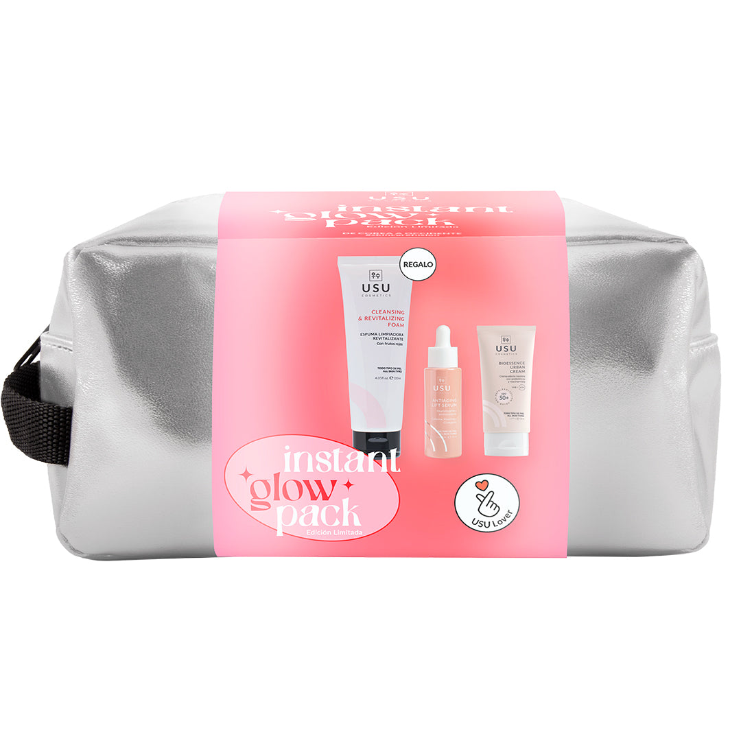 Pack Glow con Serum Lift, Bioessence Urban Cream y Espuma Limpiadora Revitalizante de regalo