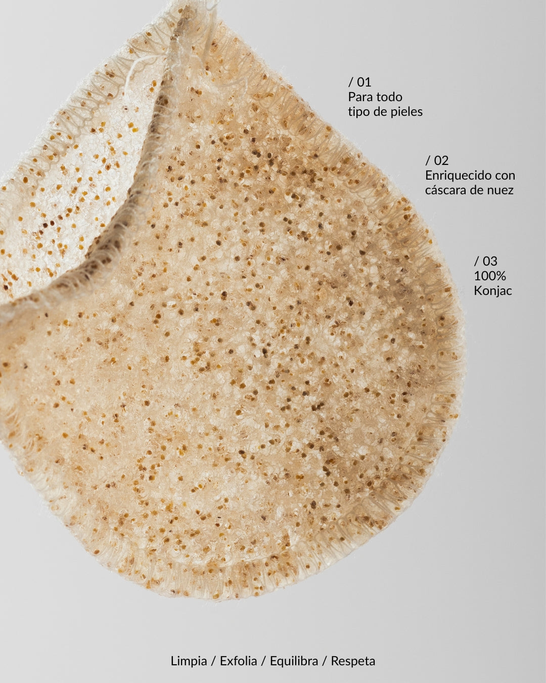 ¡NOVEDAD! MÏTT Konjac. Guante facial de limpieza y exfoliación