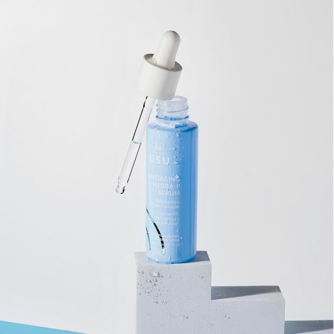 Sérum rejuvenecedor con textura ligera y aplicador en pipeta para todo tipo de pieles