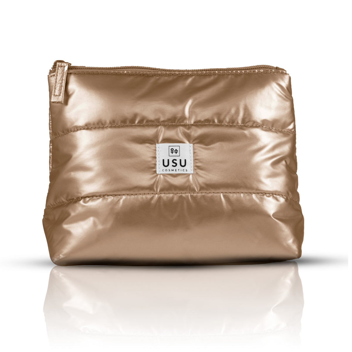 Neceser USU metalizado oro