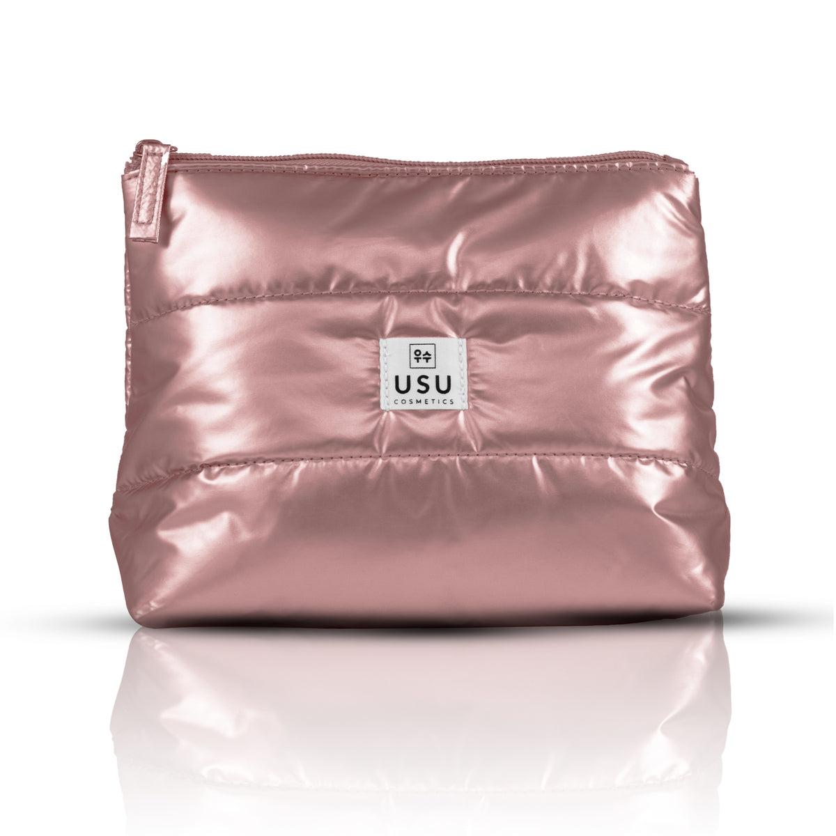 Neceser USU metalizado rosa